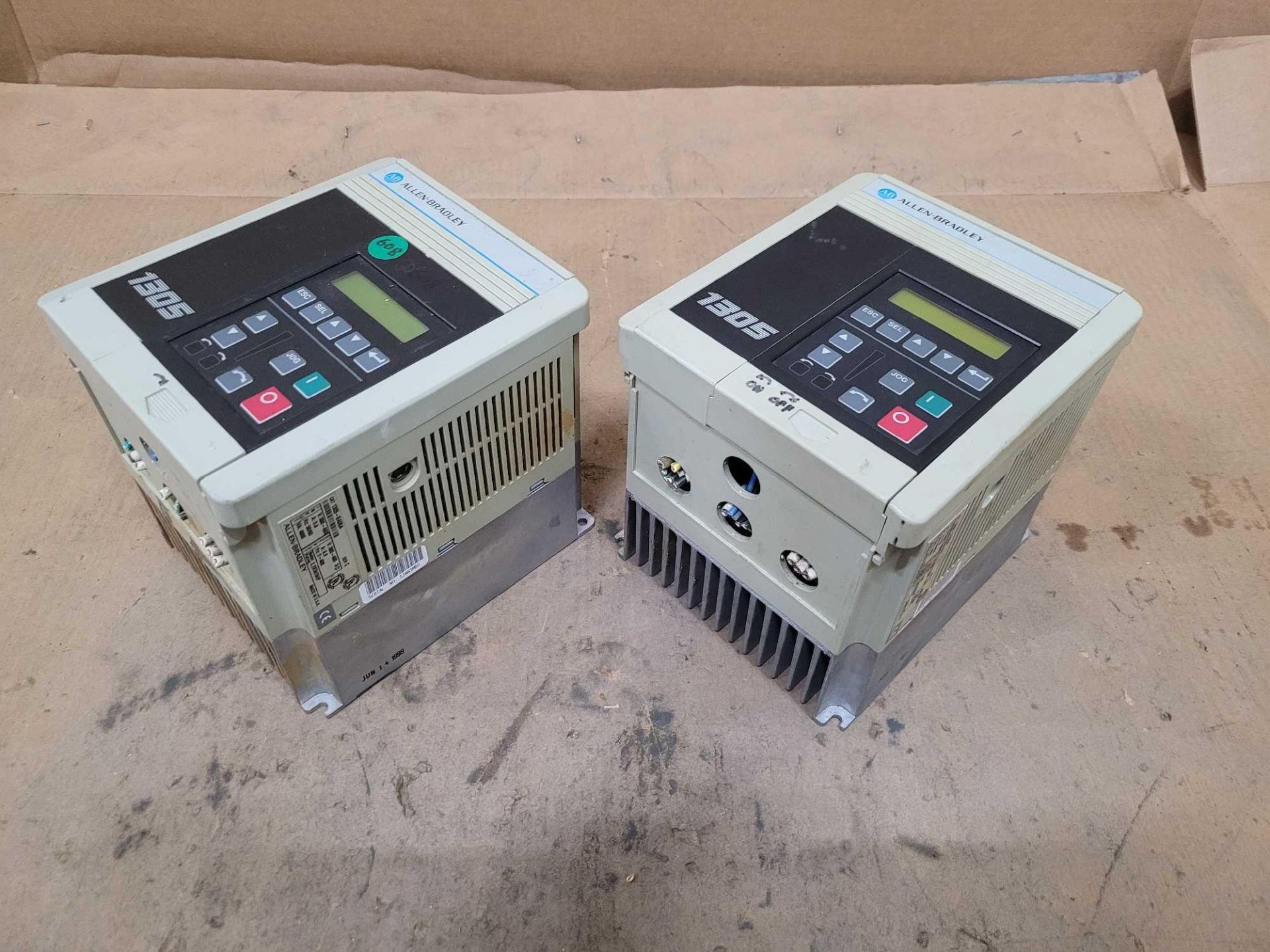 LOT OF 2 ALLEN BRADLEY 1305-BA04A /C AC DRIVE