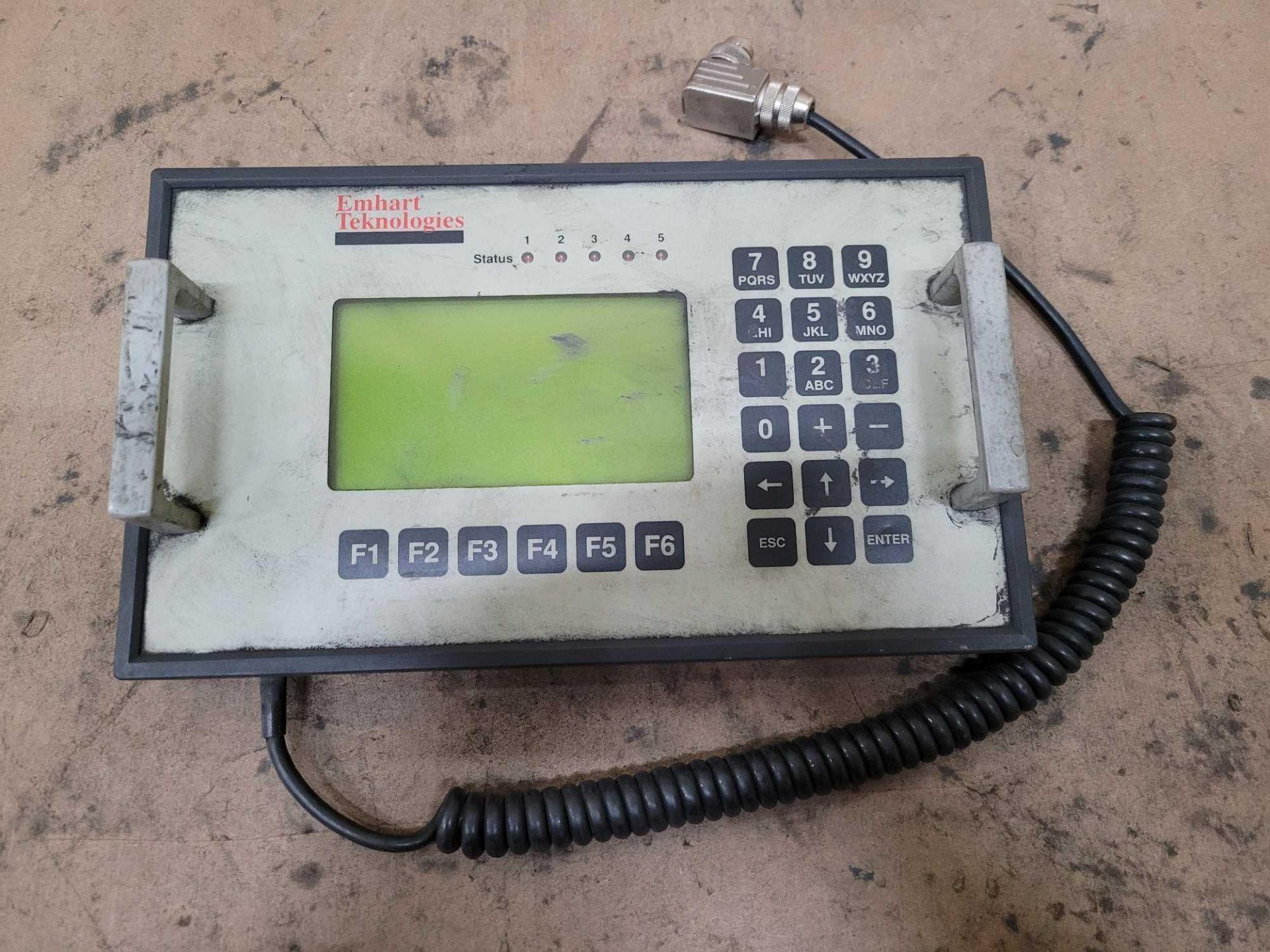 EMHART TEKNOLOGIES ZA1024 AZ04 Z010 009 TERMINAL CONTROL PANEL