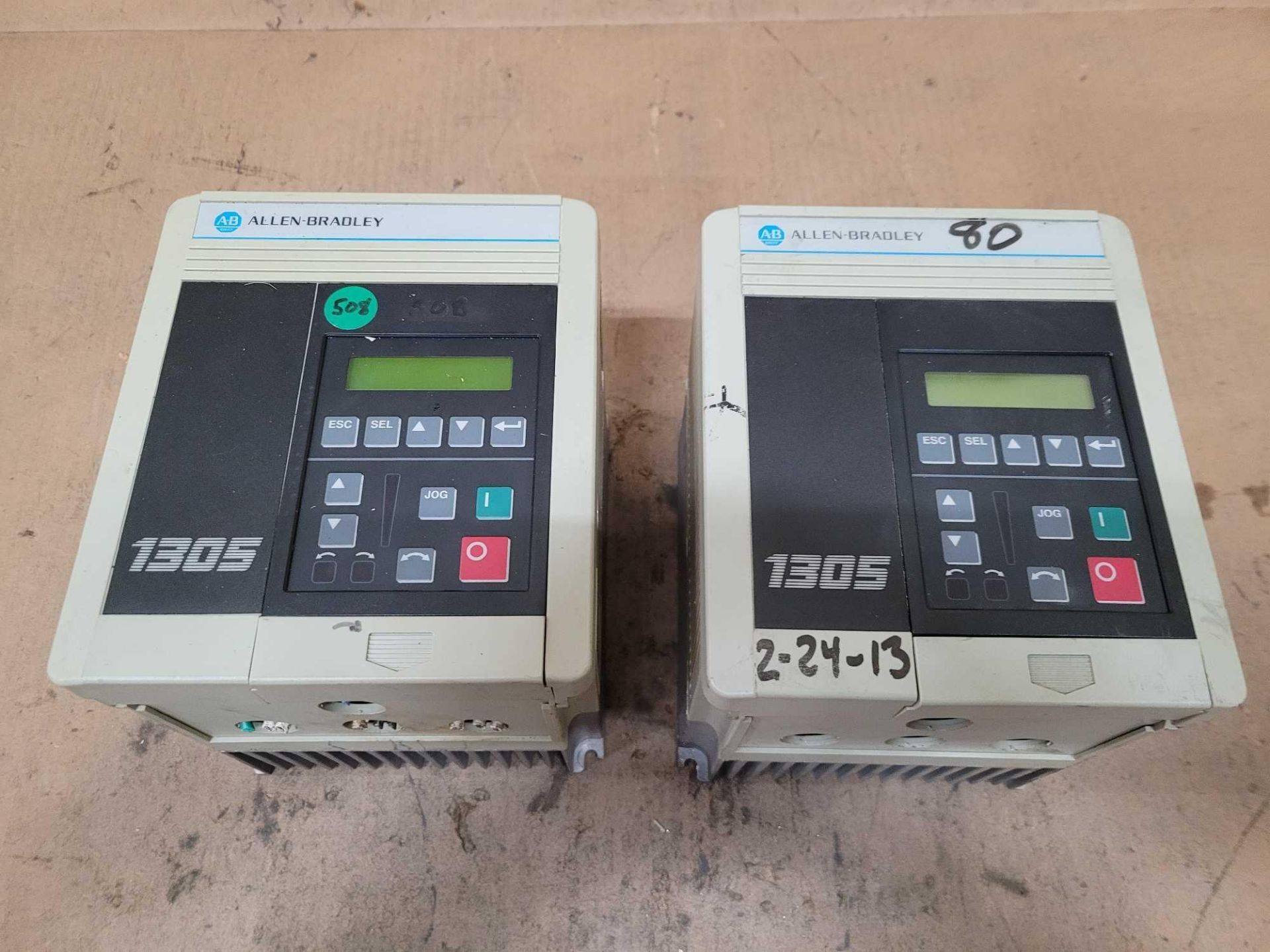 LOT OF 2 ALLEN BRADLEY 1305-BA04A /C AC DRIVE - Bild 2 aus 3