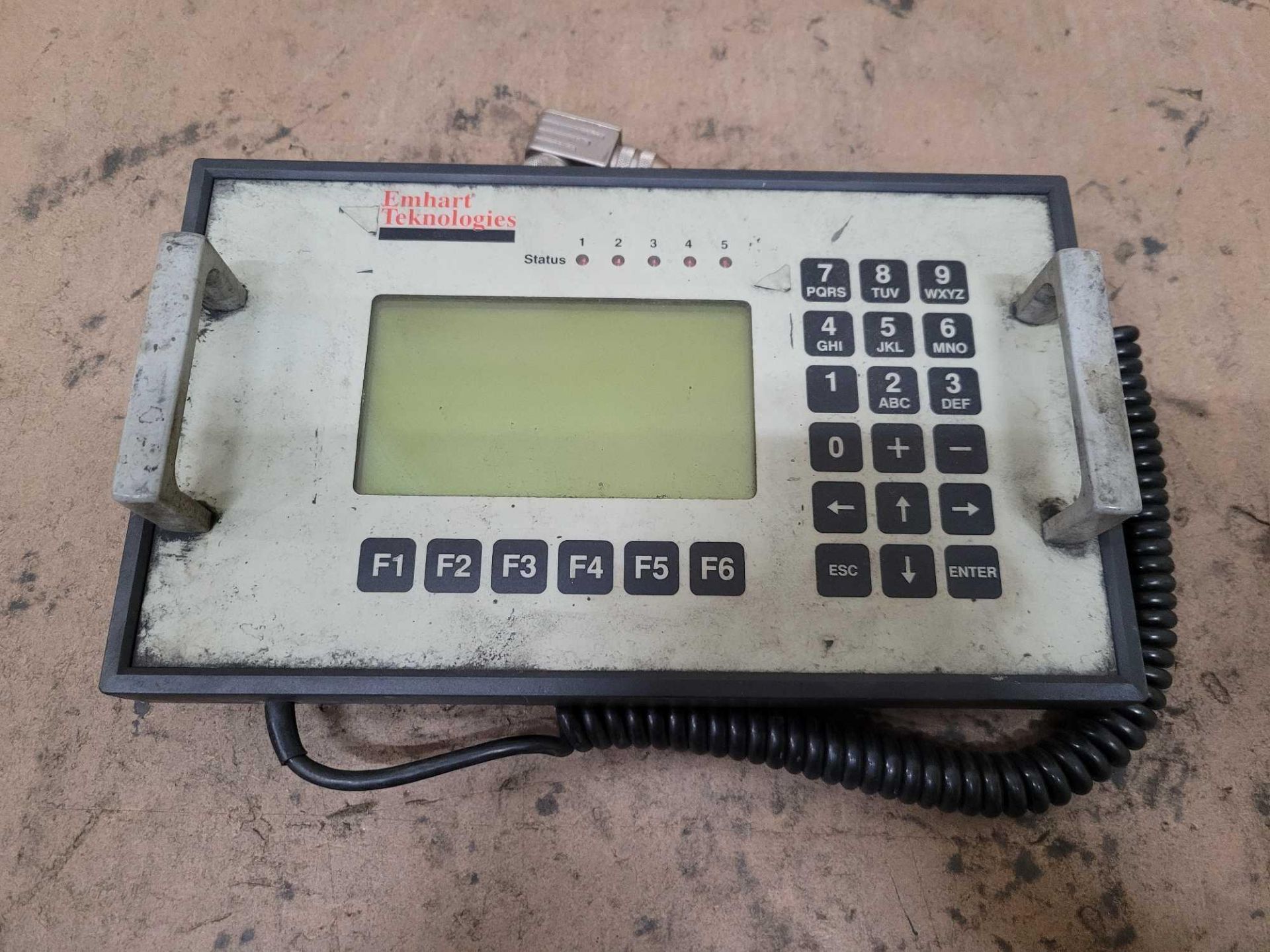 EMHART TEKNOLOGIES ZA1024 AZ04 Z010 009 TERMINAL CONTROL PANEL