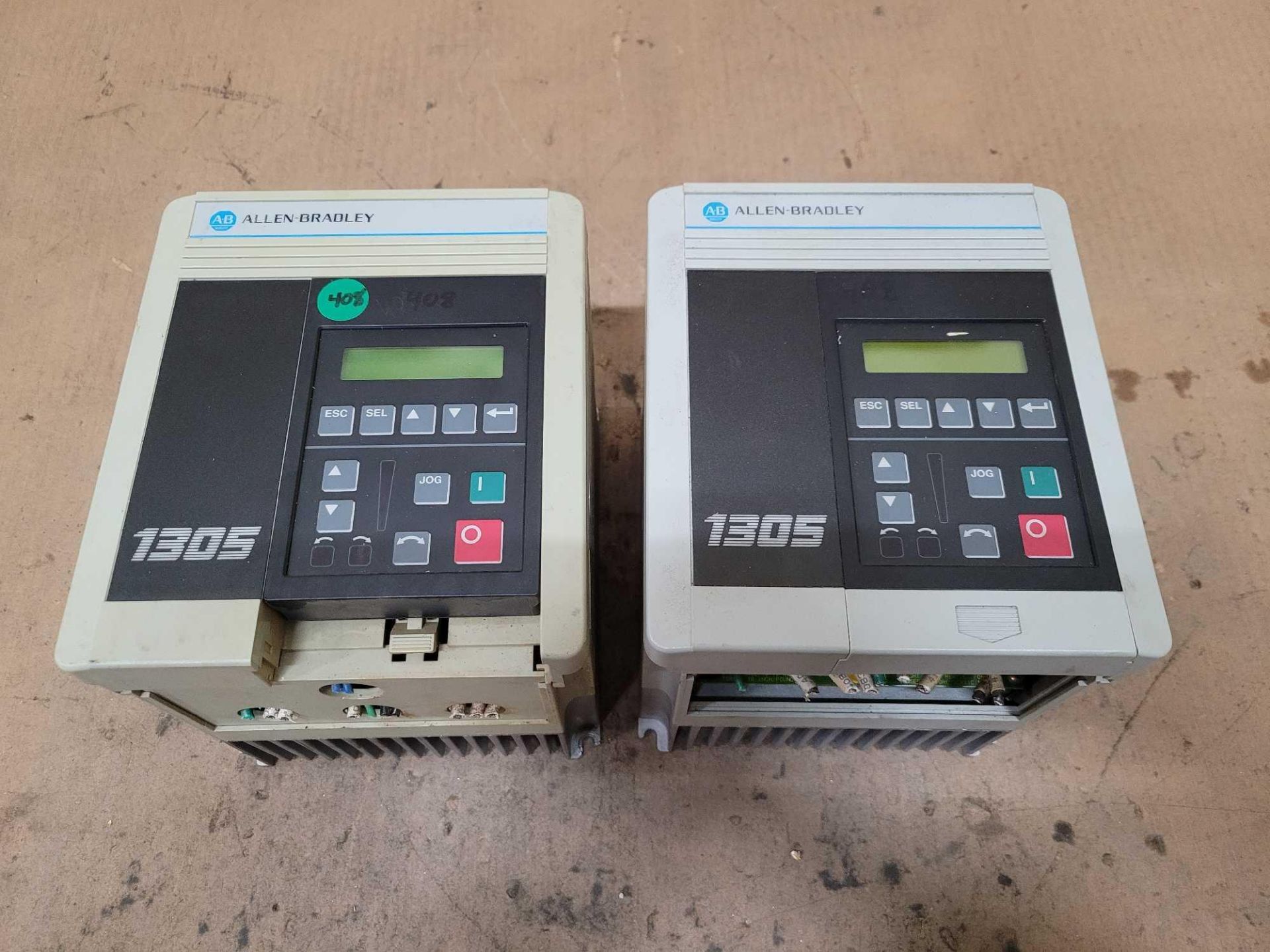 LOT OF 2 ALLEN BRADLEY 1305-BA04A /C AC DRIVE - Image 2 of 3