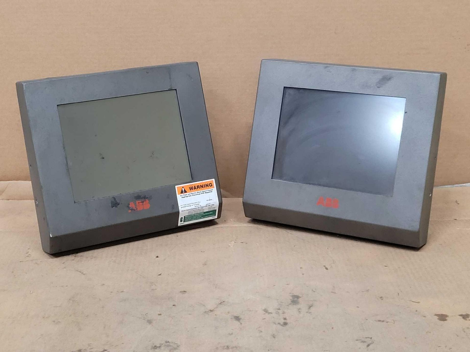 LOT OF 2 ABB 7004200/REV.1 OPERATOR INTERFACE TERMINAL