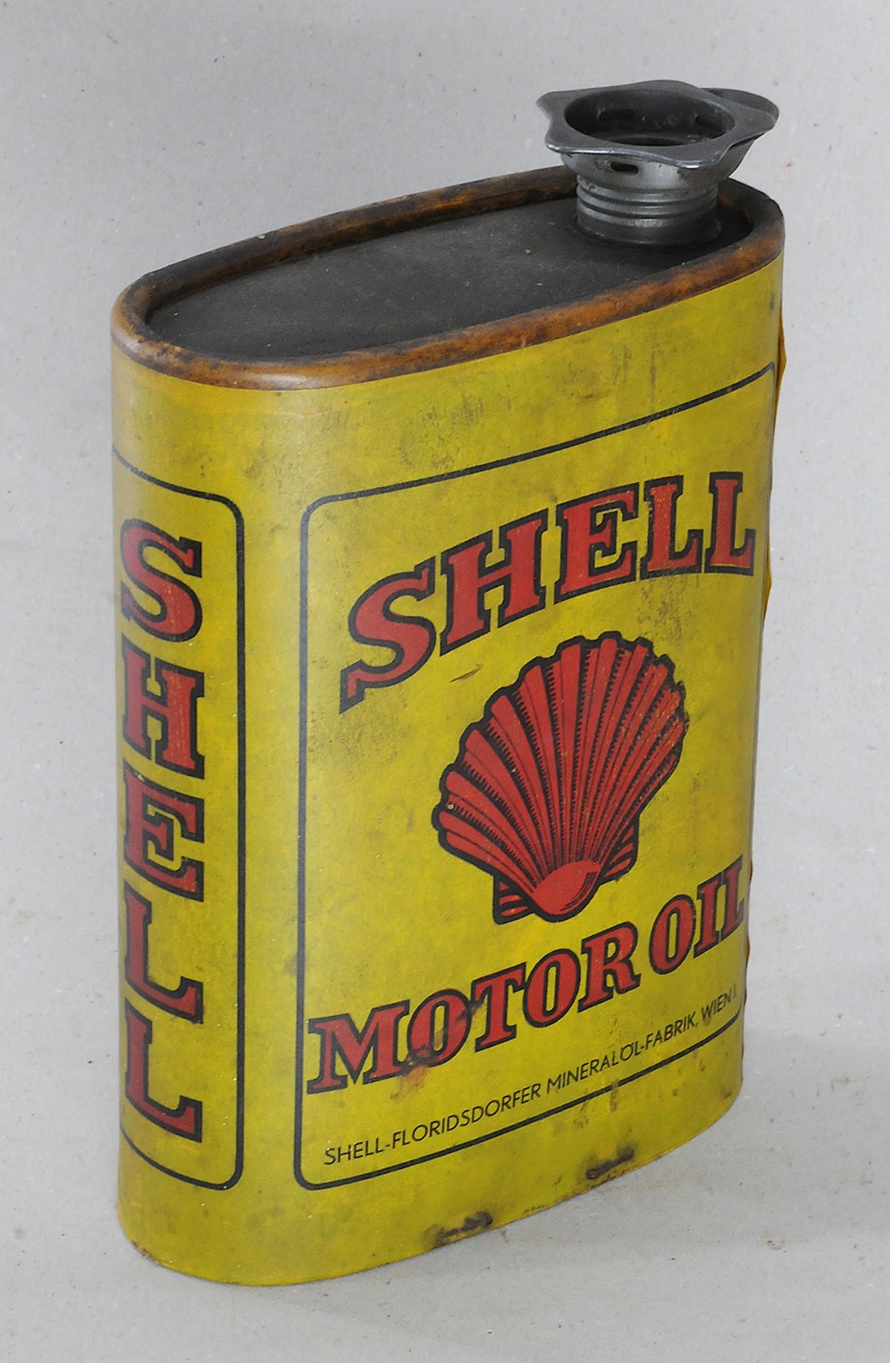 Shell Motor Oil Papp-Öldose - Image 2 of 2