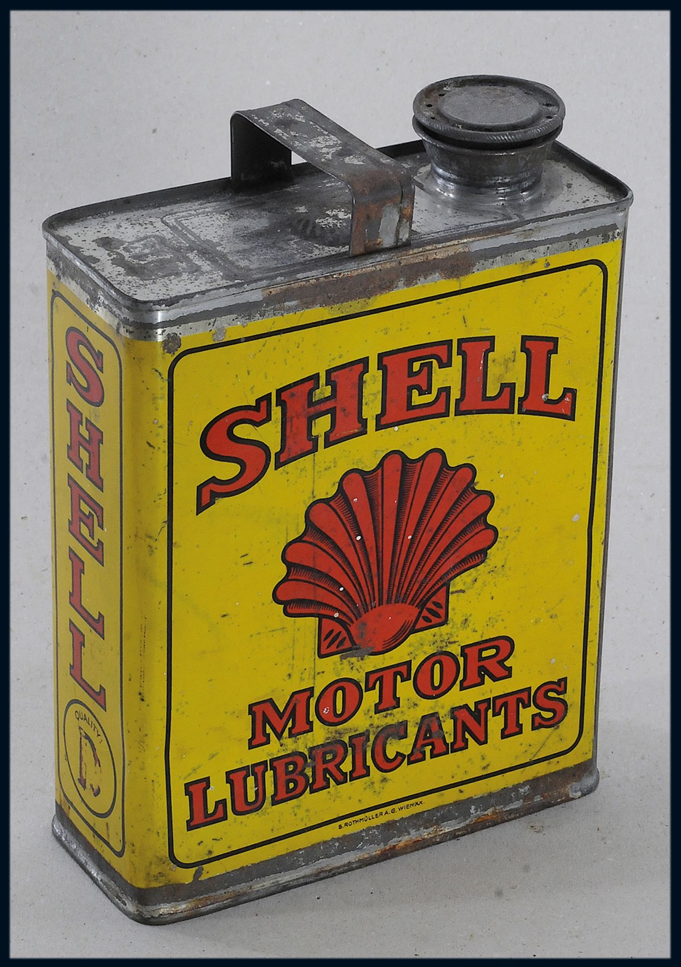 Shell Lubricants / Motor Oil, 2 Liter Öldose