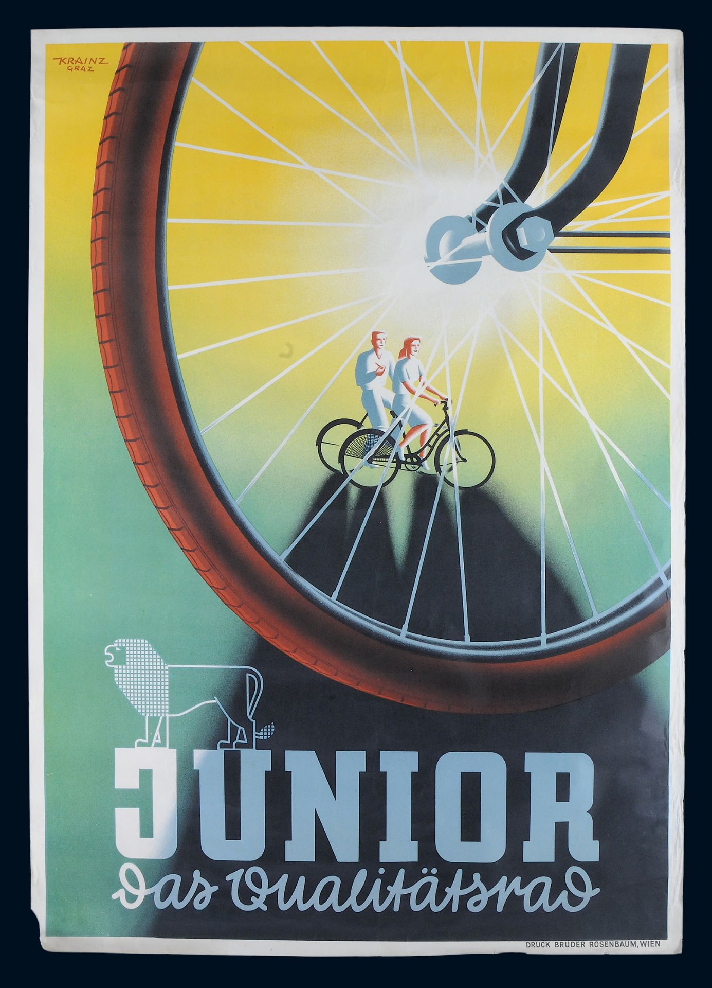 Junior Das Qualitätsrad Plakat