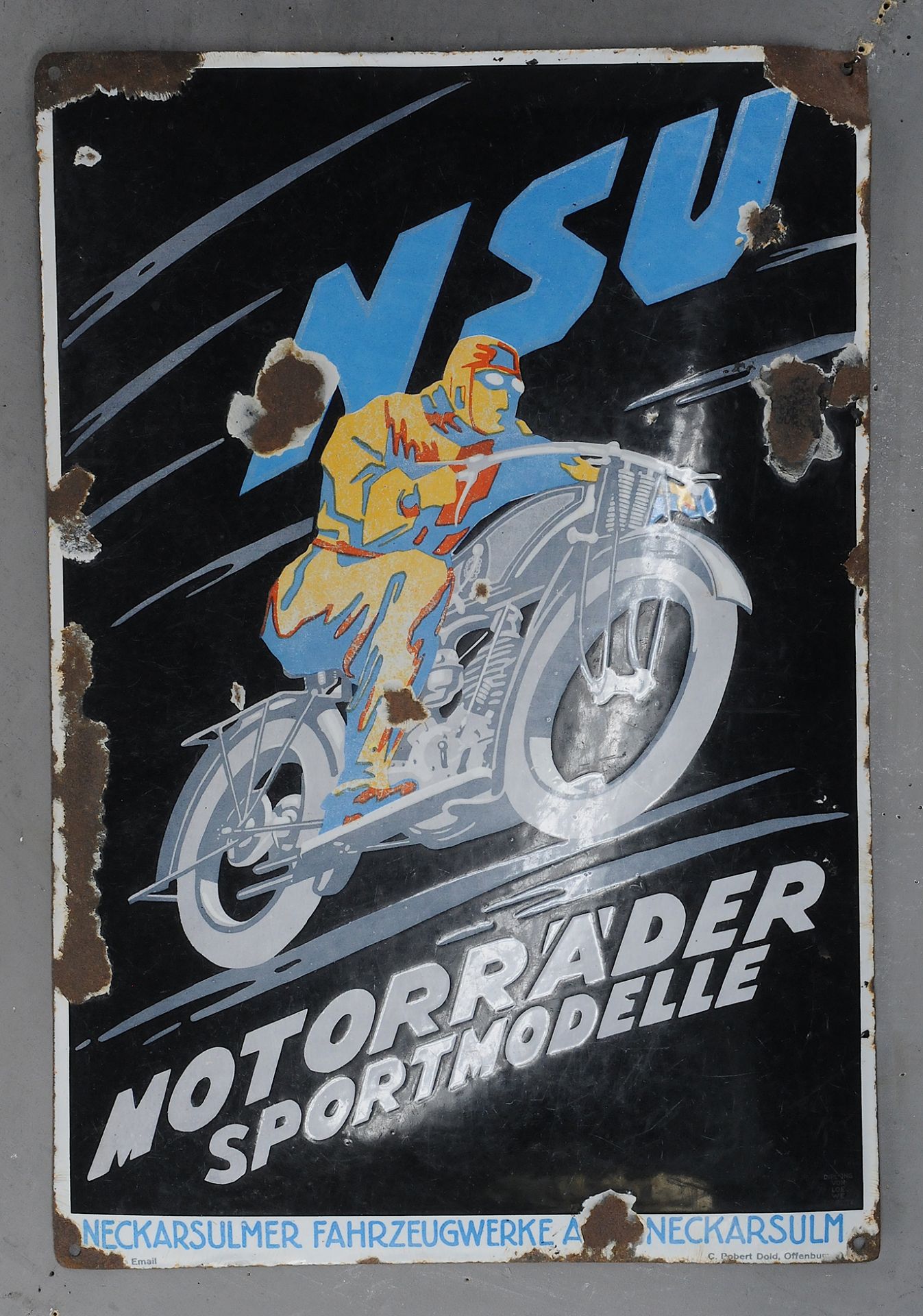 NSU Motorräder Sportmodell - Bild 3 aus 3