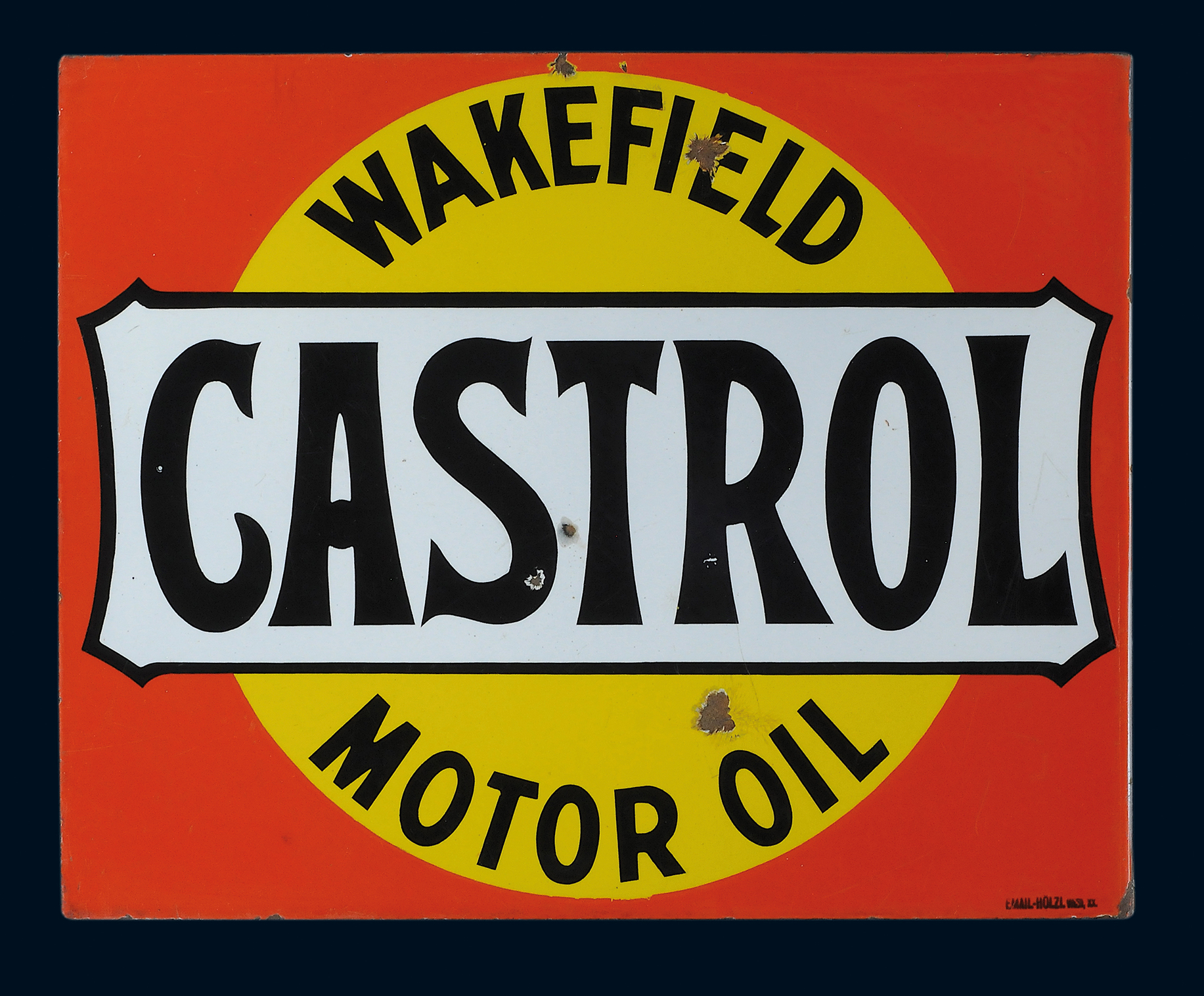 Castrol Motor Oil Ausleger