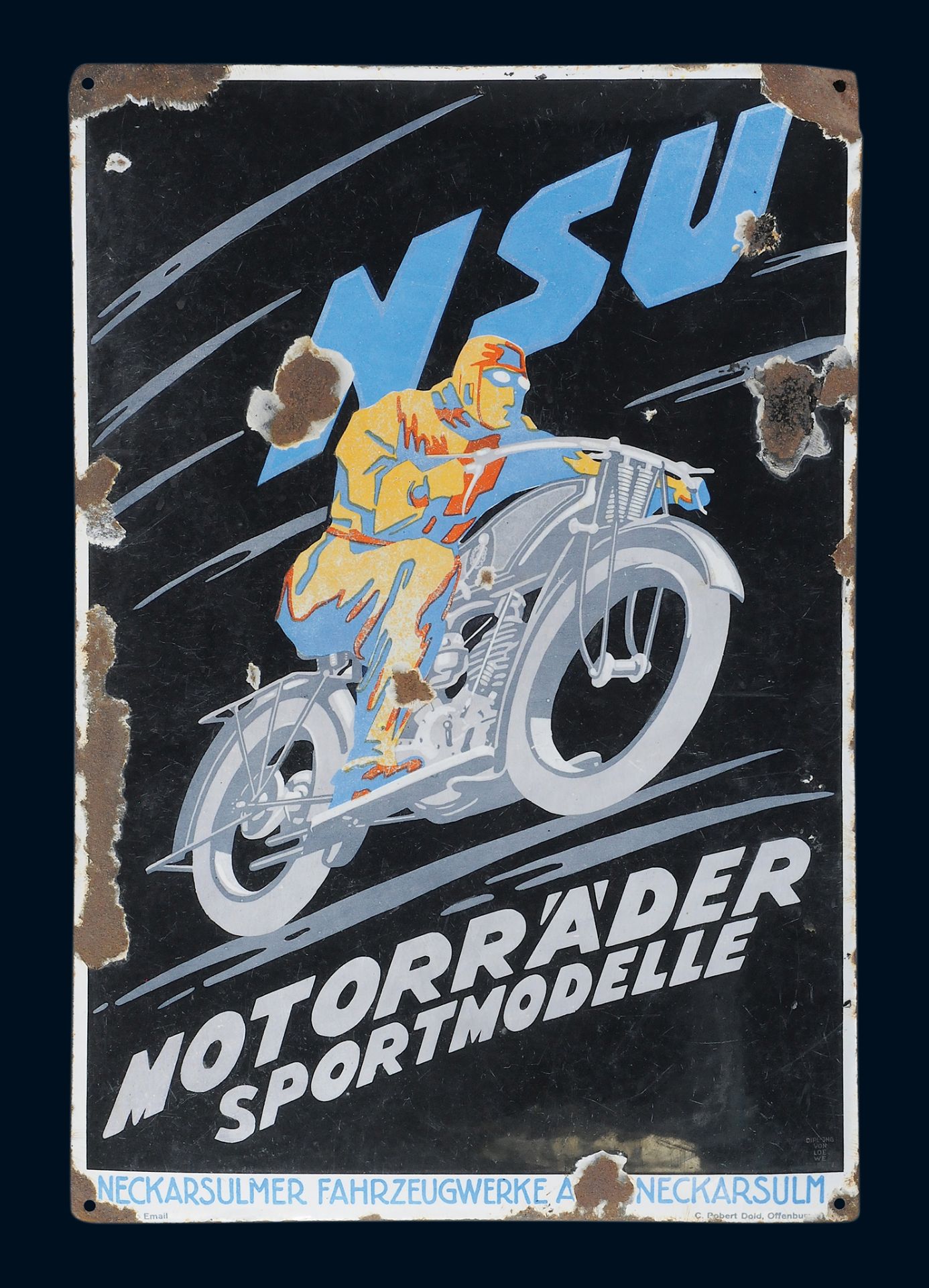 NSU Motorräder Sportmodell