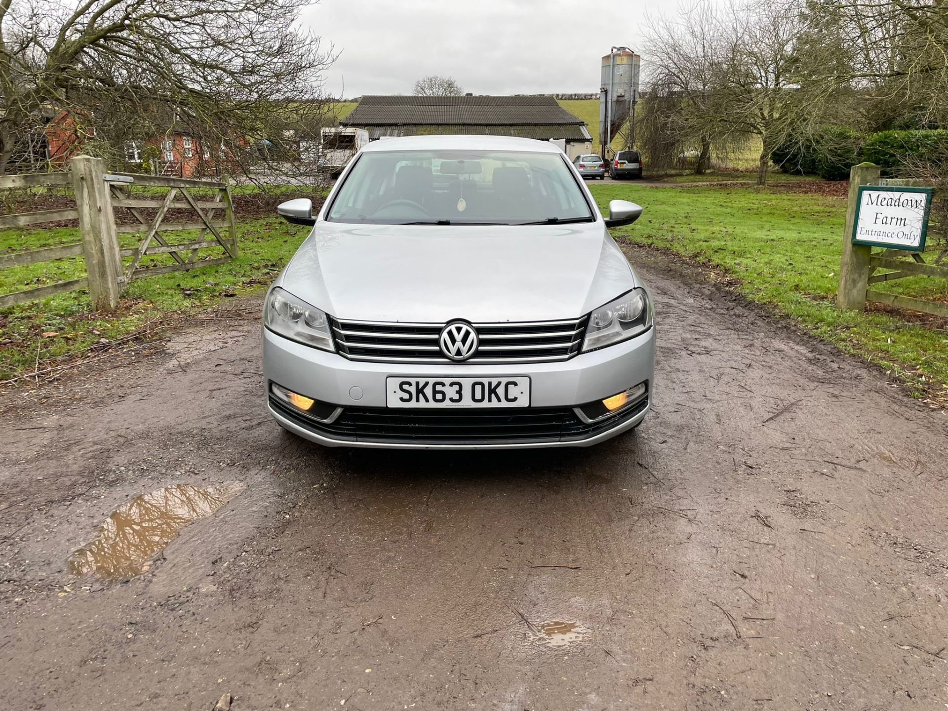 2014 VOLKSWAGEN PASSAT S BLUEMOTION TECH TDI SILVER SALOON, 169,706 MILES *NO VAT* - Image 2 of 14