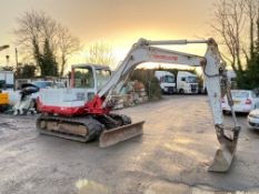 99 TAKEUCHI TB070 TON EXCAVATOR, 4500 HOURS, RECENT NEW TRACKS, STARTS AND RUNS WELL *PLUS VAT*