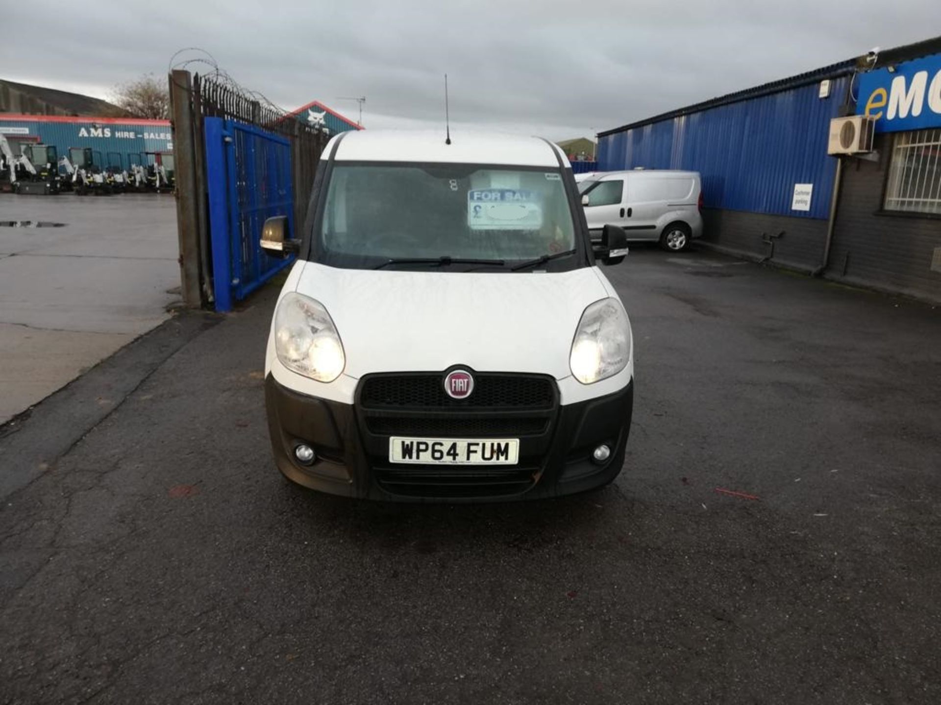 2014/64 FIAT DOBLO 16V MULTIJET WHITE PANEL VAN, 95K MILES, AIR CON, 1.3 DIESEL *PLUS VAT* - Image 2 of 5