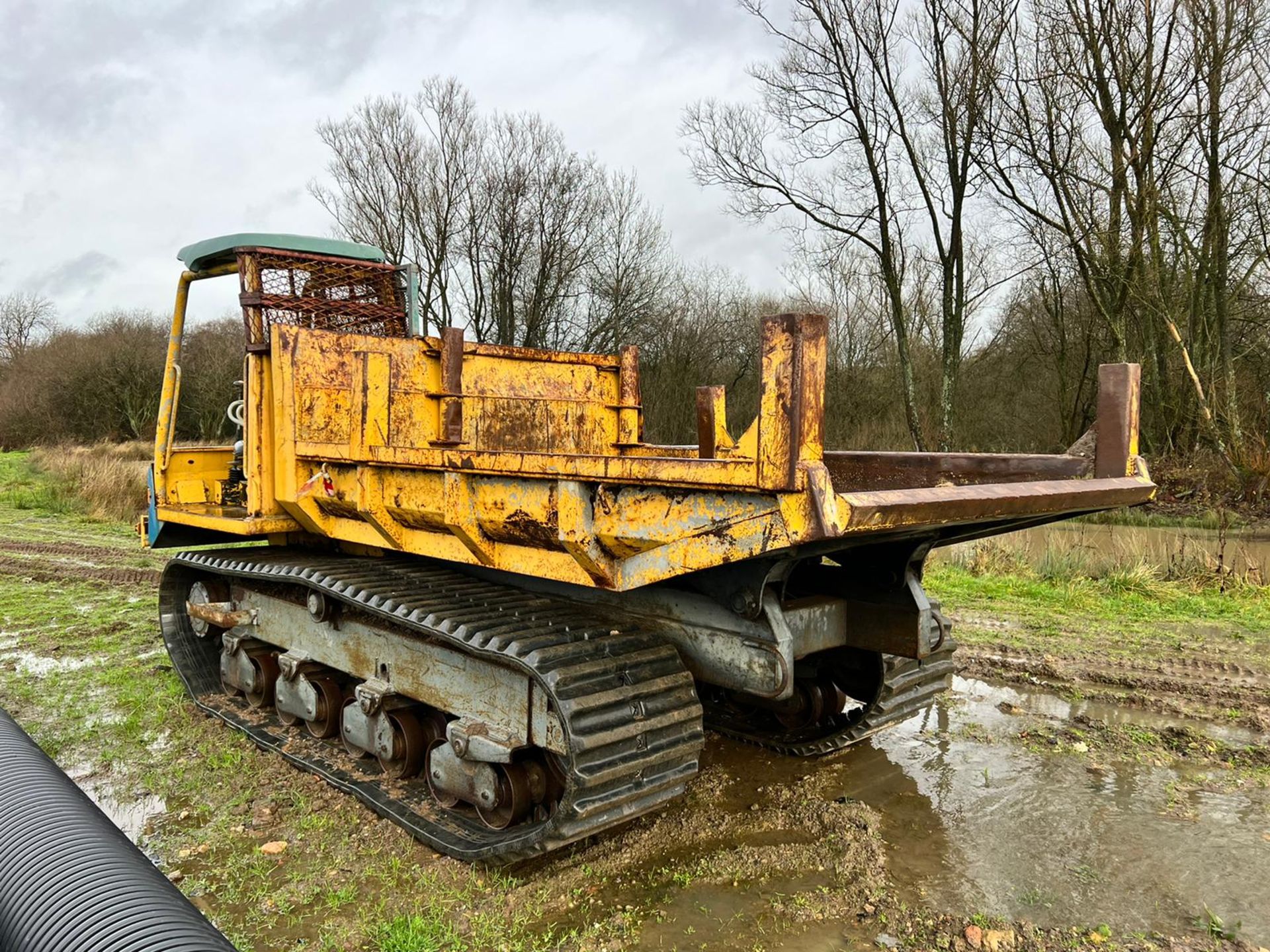 YANMAR C60R-2 6 TON REVERSE DRIVE TRACKED DUMPER, RUNS DRIVES AND TIPS, 1909 HOURS *PLUS VAT* - Image 3 of 15