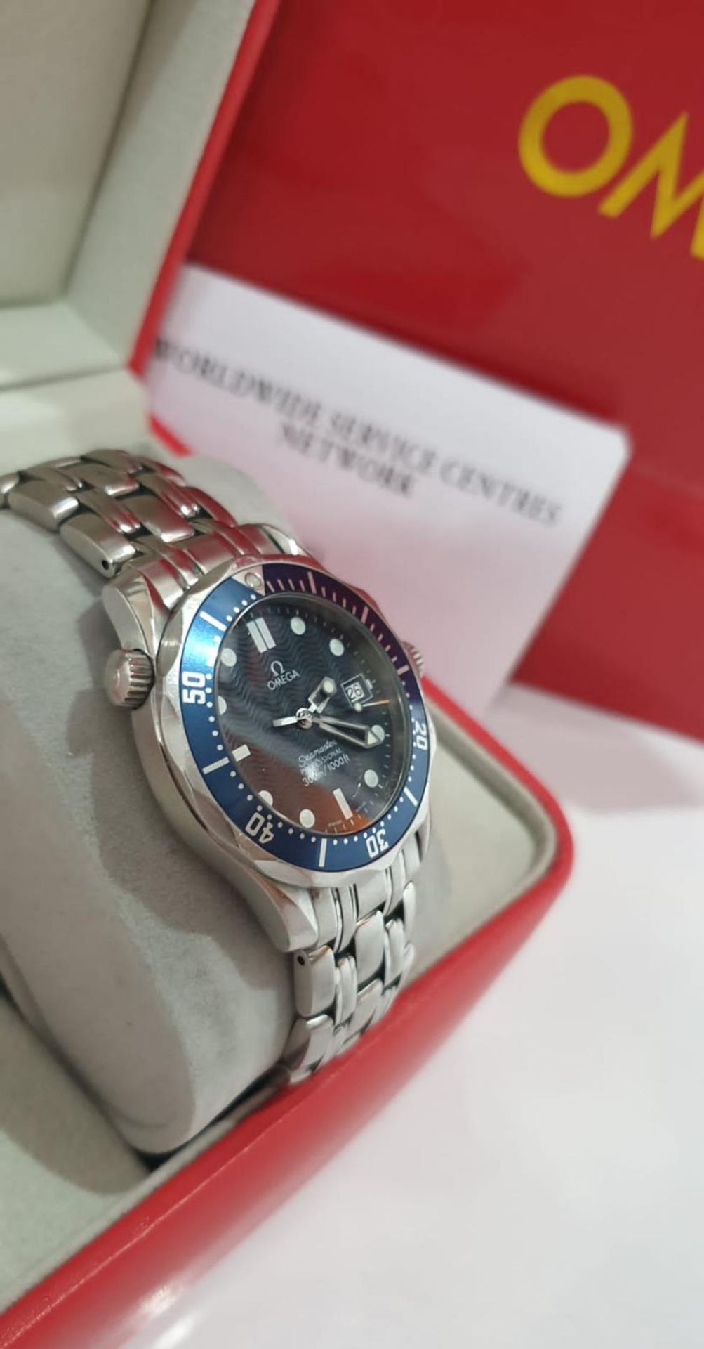 OMEGA SEAMASTER Professional 300m James Bond Navy Wave Dial *NO VAT* - Image 2 of 11