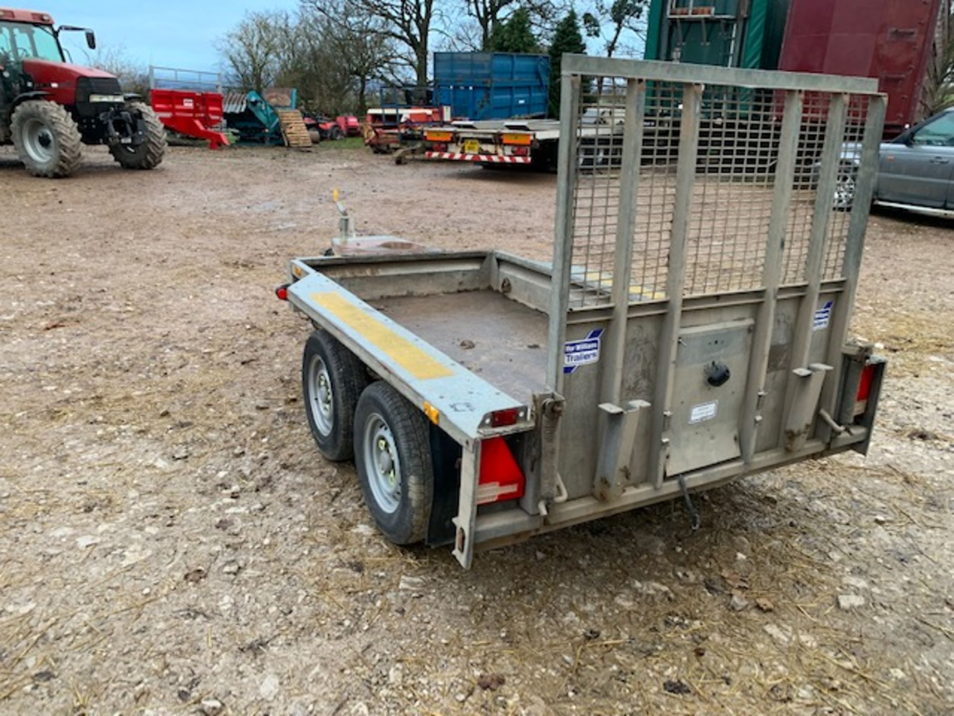 IFOR WILLIAMS GX84 TWIN AXLE PLANT TRAILER *PLUS VAT* - Image 2 of 5