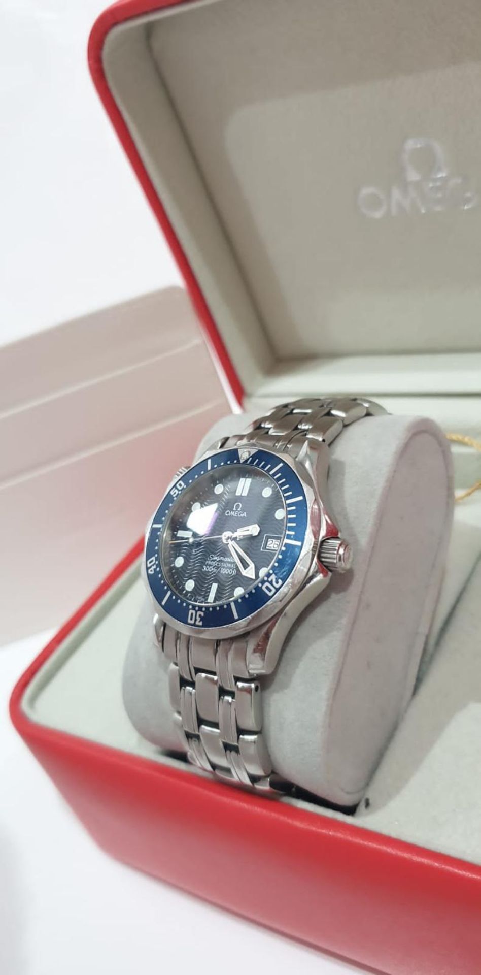 OMEGA SEAMASTER Professional 300m James Bond Navy Wave Dial *NO VAT* - Image 4 of 11