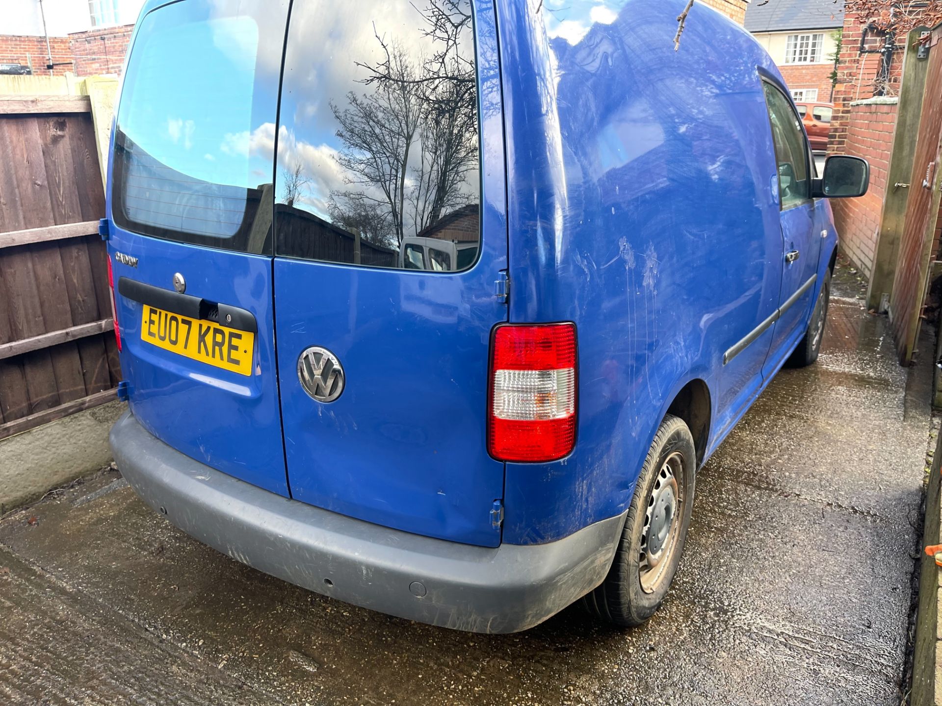 2007 VOLKSWAGEN CADDY 69PS SDI BLUE PANEL VAN, 120K MILES, 2.0 DIESEL *NO VAT* - Image 4 of 13