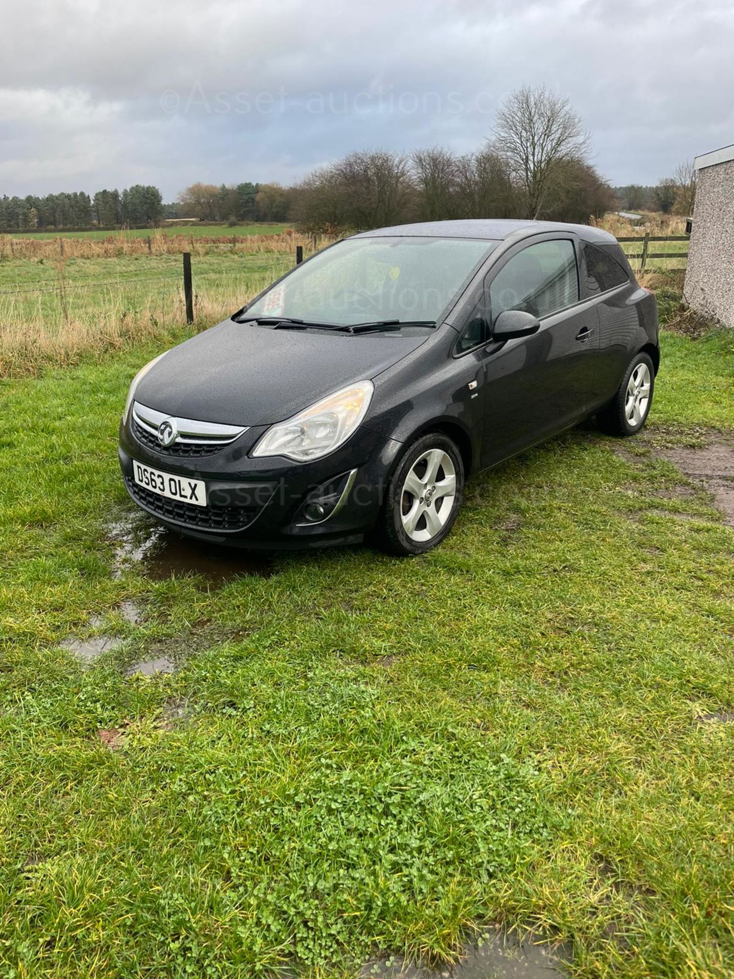 2013/63 VAUXHALL CORSA SXI AC BLACK HATCHBACK, 1229cc PETROL ENGINE, 61,873 MILES *NO VAT* - Image 3 of 9