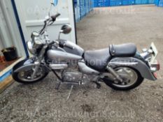 HYOSUNG AQUILA V-TWIN 125CC ONLY 1677 MILES, VERY LOW MILEAGE IN GOOD CONDITION WITH LIKE NEW TYRES