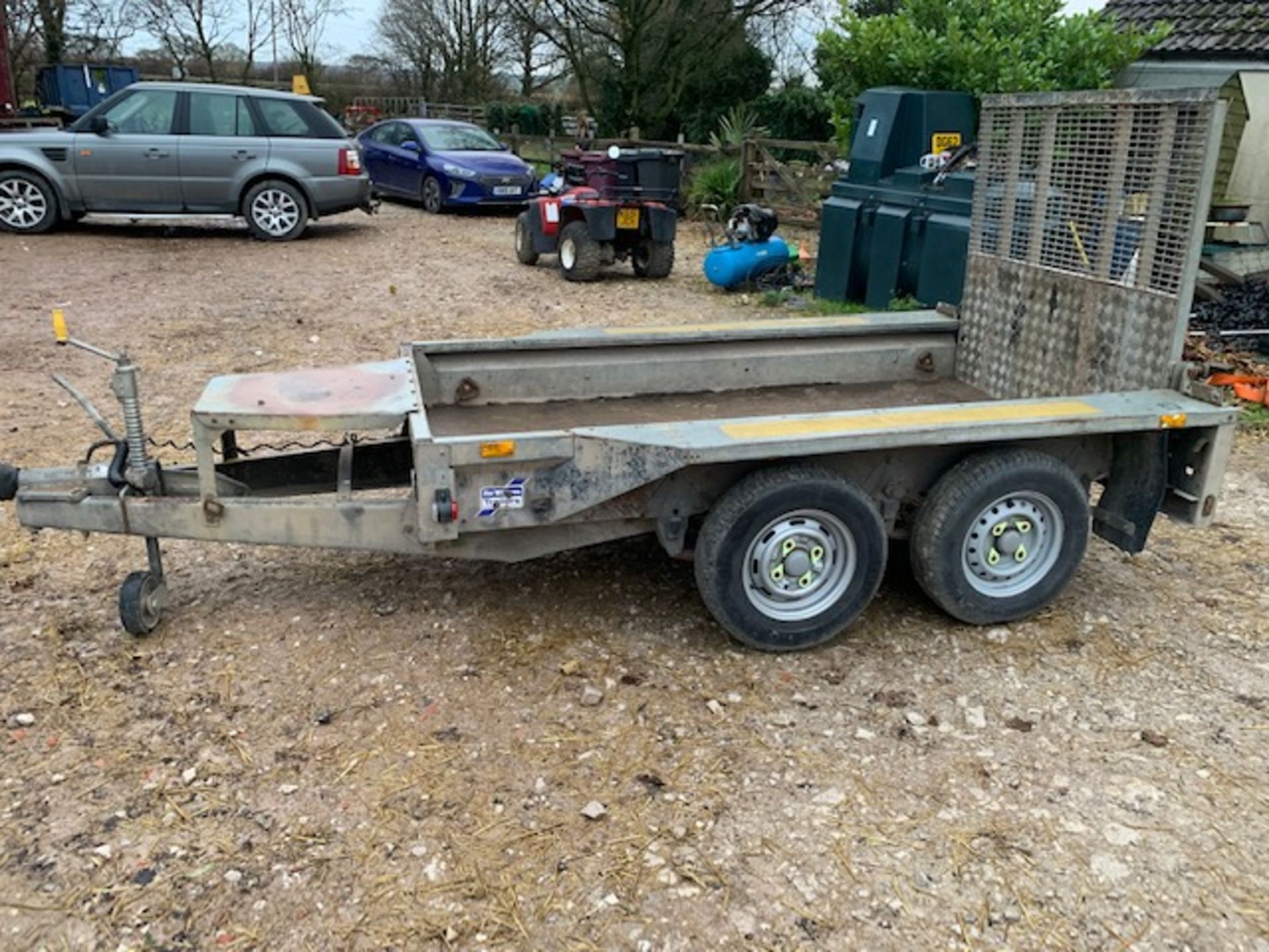 IFOR WILLIAMS GX84 TWIN AXLE PLANT TRAILER *PLUS VAT*