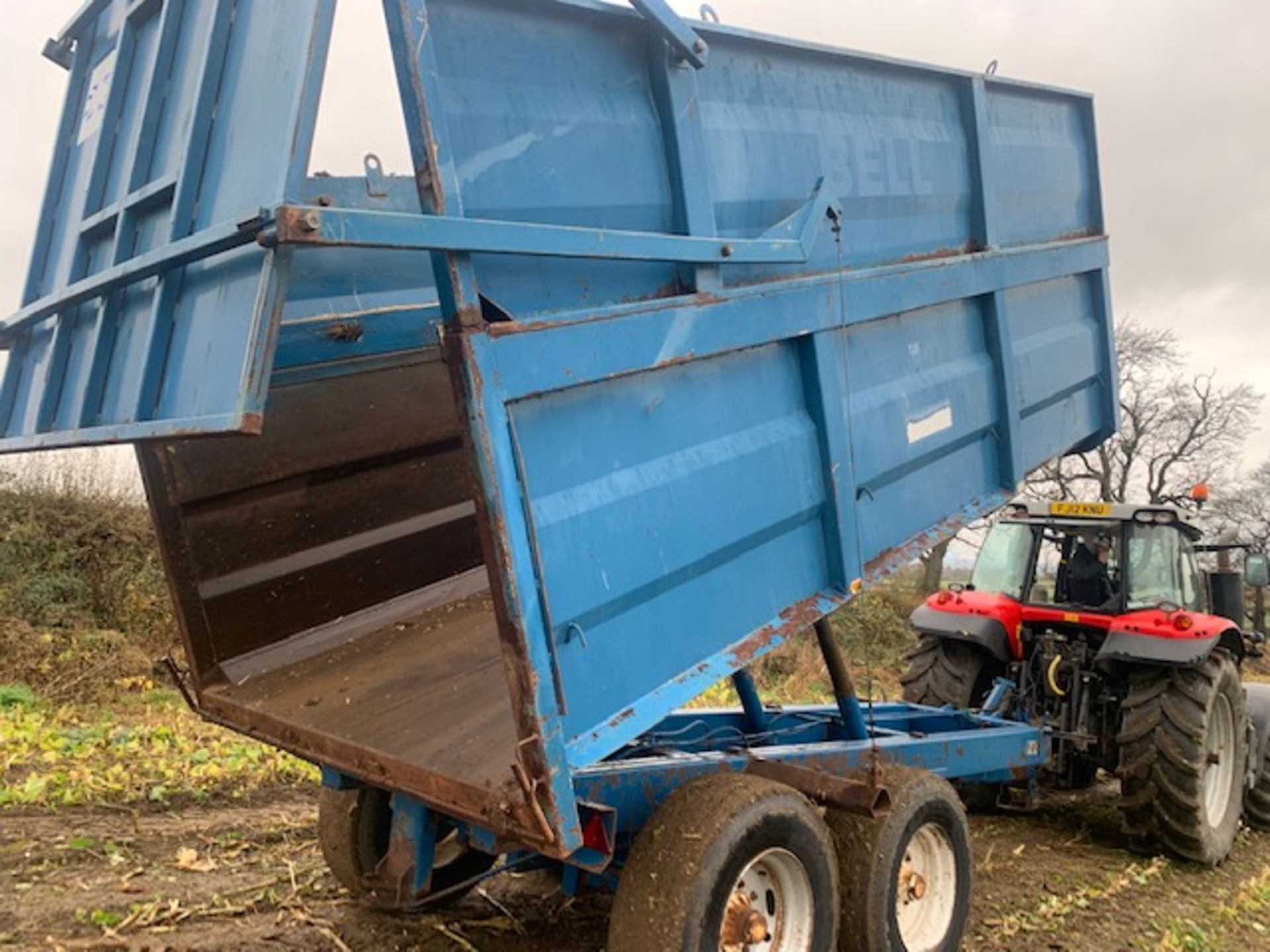 RICHARD WESTERN 2003 12 TON TWIN AXLE TIPPING TRAILER *PLUS VAT* - Image 4 of 6