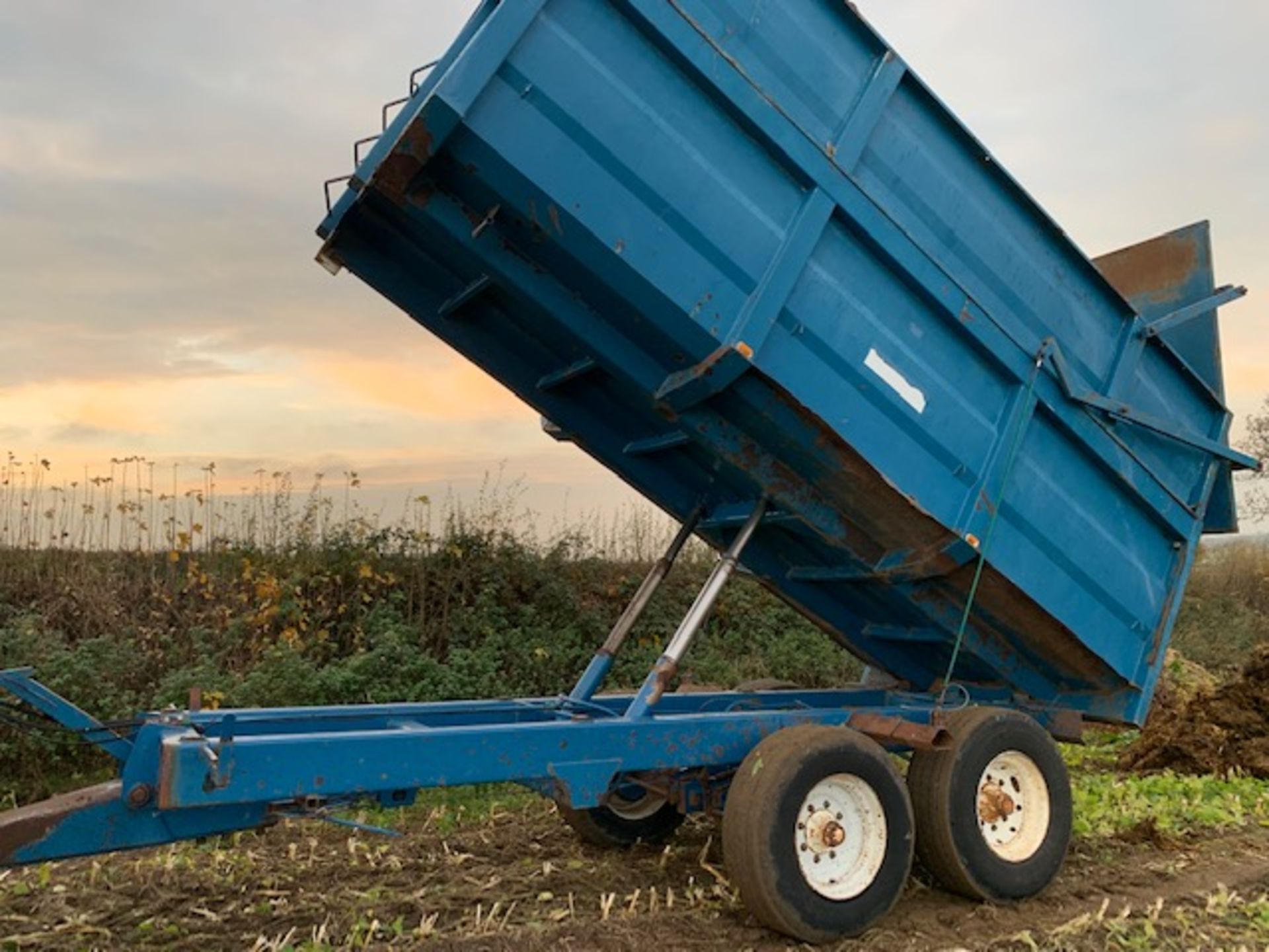 RICHARD WESTERN 2003 12 TON TWIN AXLE TIPPING TRAILER *PLUS VAT* - Image 2 of 6