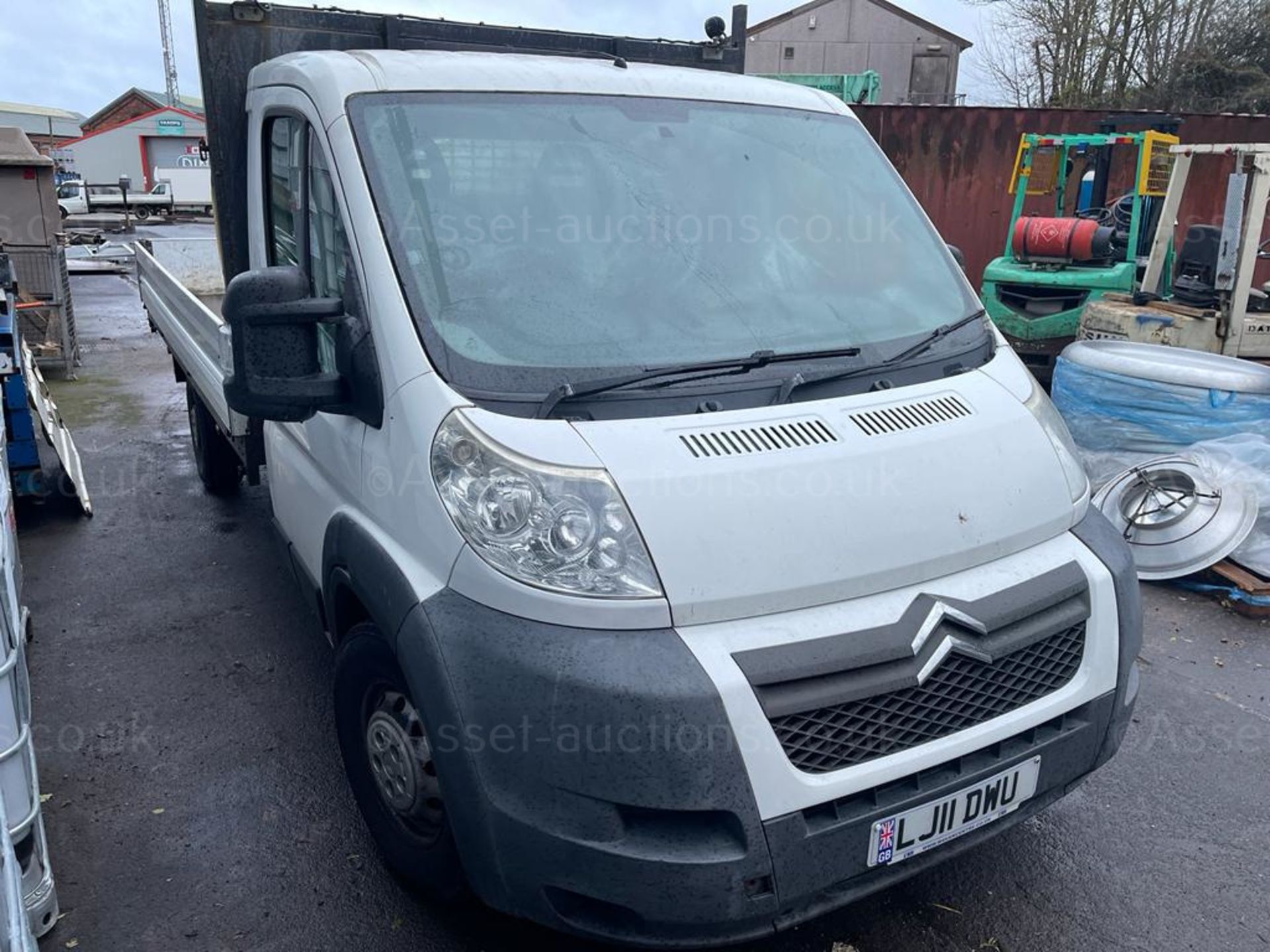 2011 CITROEN RELAY 40 HDI 160 XLWB WHITE PICK UP, 3.0 DIESEL ENGINE, 172,040 MILES *NO VAT* - Image 3 of 12