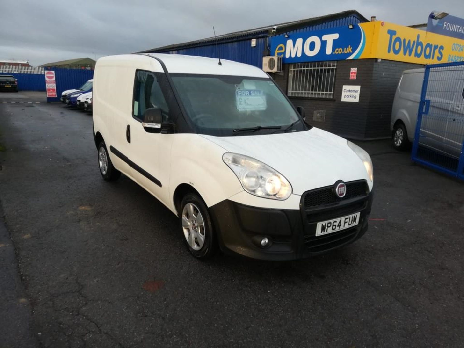 2014/64 FIAT DOBLO 16V MULTIJET WHITE PANEL VAN, 95K MILES, AIR CON, 1.3 DIESEL *PLUS VAT*