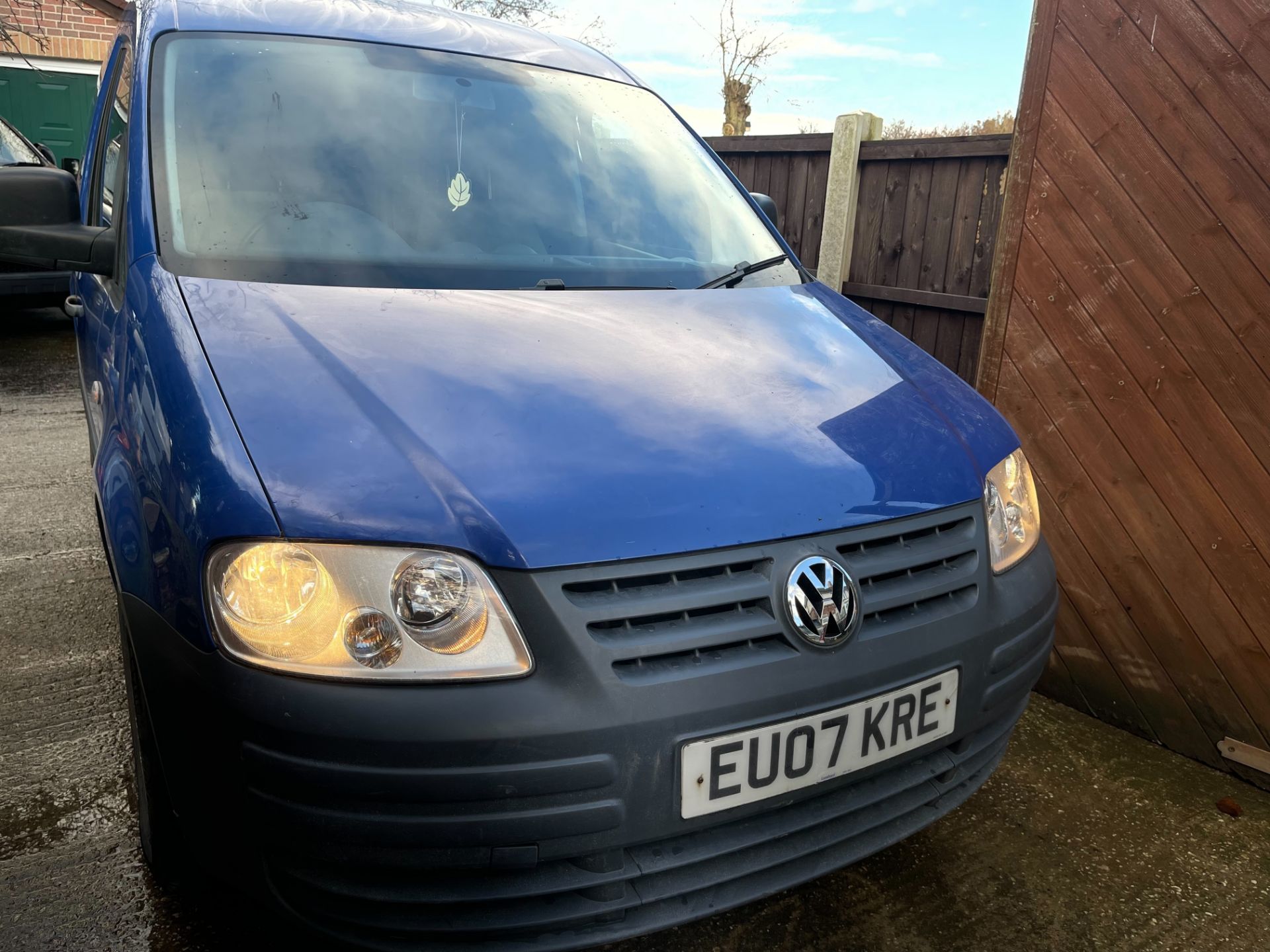 2007 VOLKSWAGEN CADDY 69PS SDI BLUE PANEL VAN, 120K MILES, 2.0 DIESEL *NO VAT*