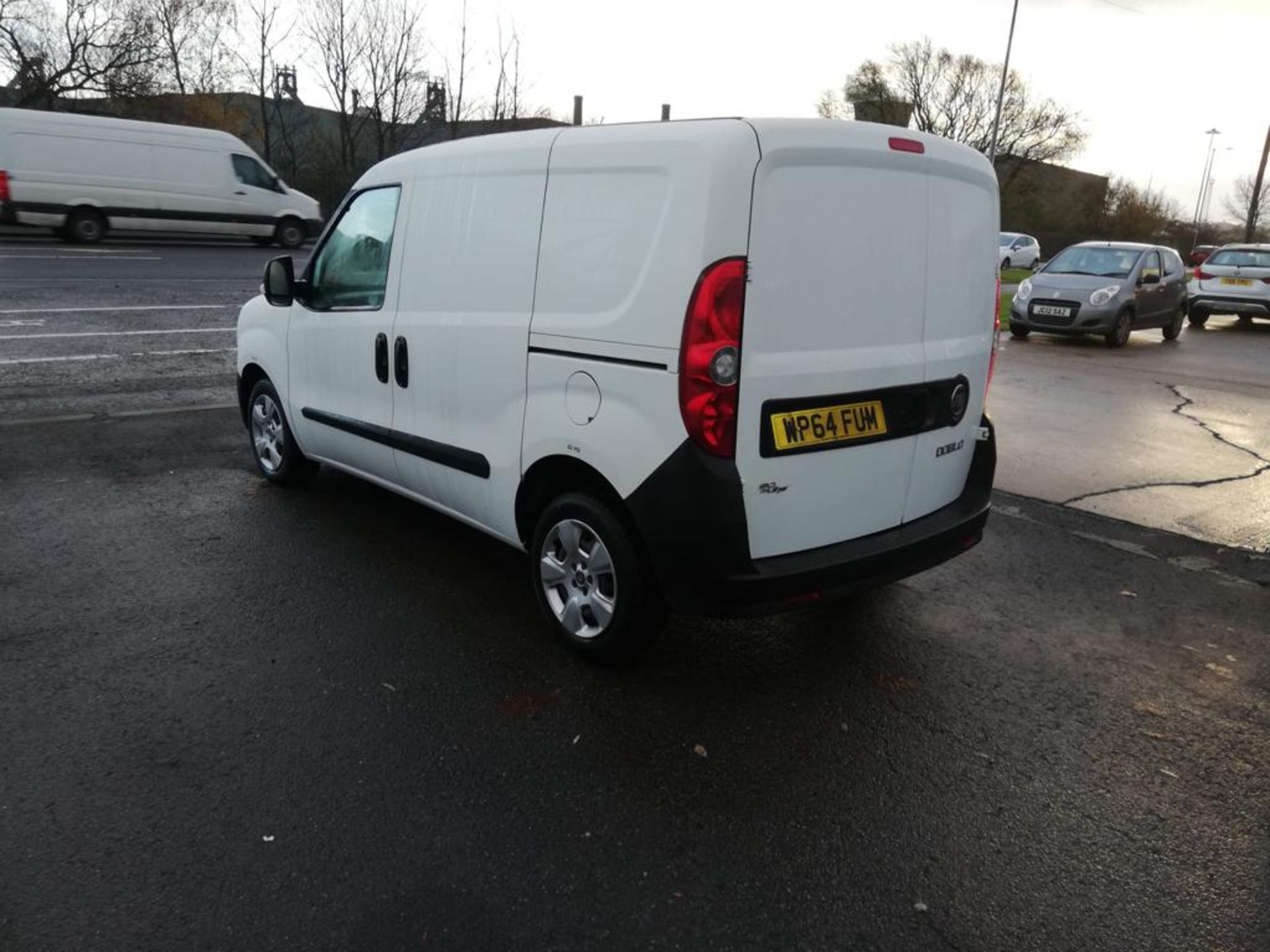 2014/64 FIAT DOBLO 16V MULTIJET WHITE PANEL VAN, 95K MILES, AIR CON, 1.3 DIESEL *PLUS VAT* - Image 5 of 5