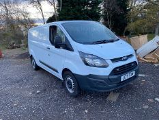 2015 FORD TRANSIT CUSTOM 330 ECO-TECH LWB PANEL VAN, 124K MILES, 2.2 DIESEL *PLUS VAT*