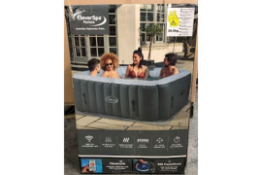 CLEVERSPA PERISSA 6 PERSON HOT TUB, RRP £558.26, WAREHOUSE CLEARANCE STOCK, NO RESERVE *NO VAT*