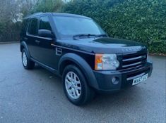 2007 LAND ROVER DISCOVERY 3 TDV6 XS 4x4 7 SEATS TURBO DIESEL BLACK ESTATE, 150K MILES *NO VAT*