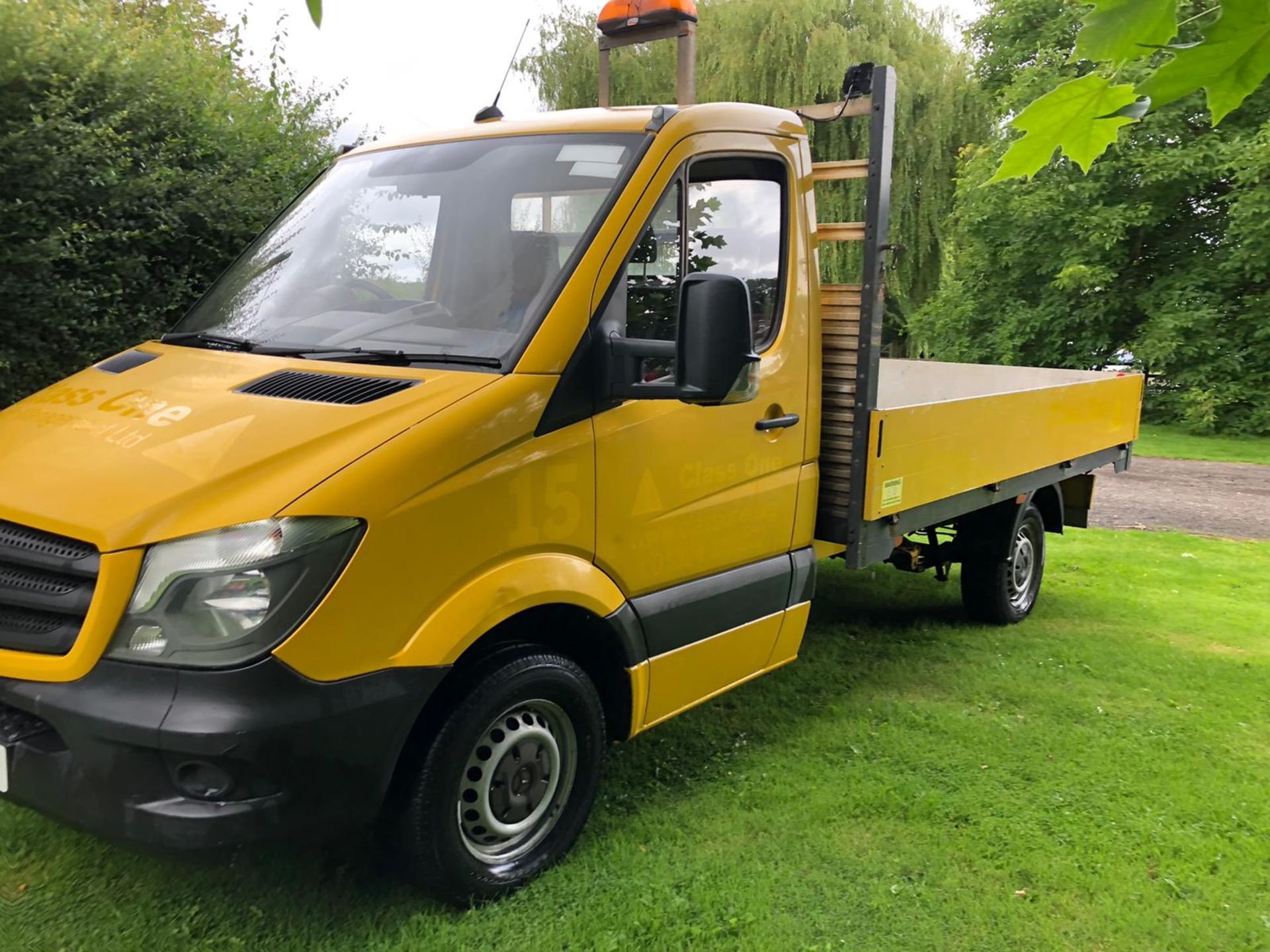 2016 MERCEDES-BENZ SPRINTER 313 YELLOW VAN, 2.2 DIESEL ENGINE, 195,867 MILES WITH FSH *PLUS VAT* - Image 3 of 14