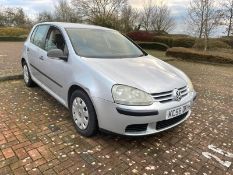 2007 VOLKSWAGEN GOLF S AUTO SILVER HATCHBACK, 115K MILES, 1.6 PETROL *NO VAT*