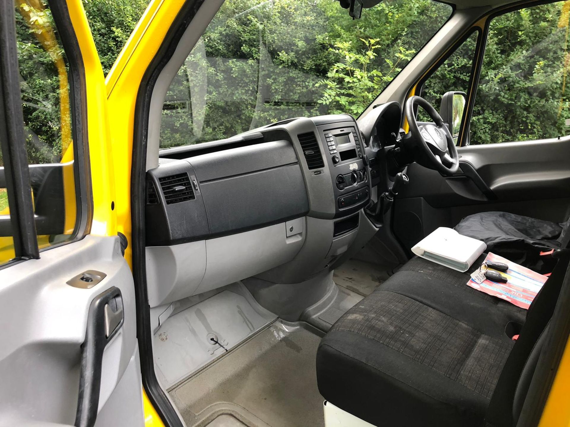 2016 MERCEDES-BENZ SPRINTER 313 YELLOW VAN, 2.2 DIESEL ENGINE, 195,867 MILES WITH FSH *PLUS VAT* - Image 9 of 14