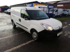 2015 VAUXHALL COMBO 2300 L2H1 CDTI SS E-FLEX L2 LWB WHITE PANEL VAN, 92K MILES *PLUS VAT*