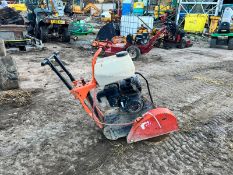 2014 CLIPPER CS401 FLOOR SAW WITH BLADE, RUNS AND WORKS, HONDA GX270 ENGINE *PLUS VAT*