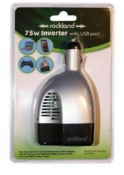 600 x BRAND NEW SEALED ROCKLAND 75 WATT INVERTER WITH USB PORT, RRP APPROX £8.99 EACH *PLUS VAT*