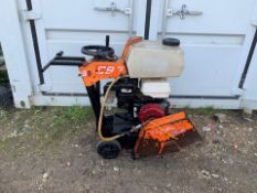 2015 CLIPPER C99 FLOOR SAW, RUNS AND WORKS, NO BLADE, HONDA GX390 ENGINE, WATER TANK INCLUDED