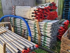 65mm BORE LAND DRAINAGE PIPING, OVERY 1km IN TOTAL RUN, 1/2/3 METRE LENGTHS *NO RESERVE* PLUS VAT