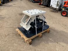 NEW AND UNUSED HANER HPC400 COMPACTION PLATE, PIPES ARE INCLUDED, WEIGHT 300kg *PLUS VAT*