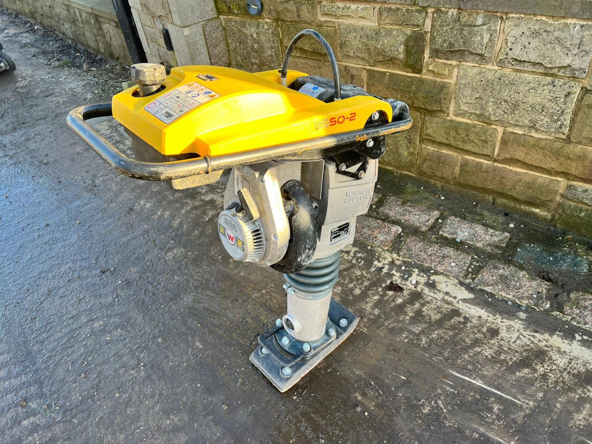 2021 WACKER NEUSON BS50-2 PETROL TRENCH RAMMER, ONLY DONE 6 HOURS FROM NEW *PLUS VAT* - Image 3 of 8