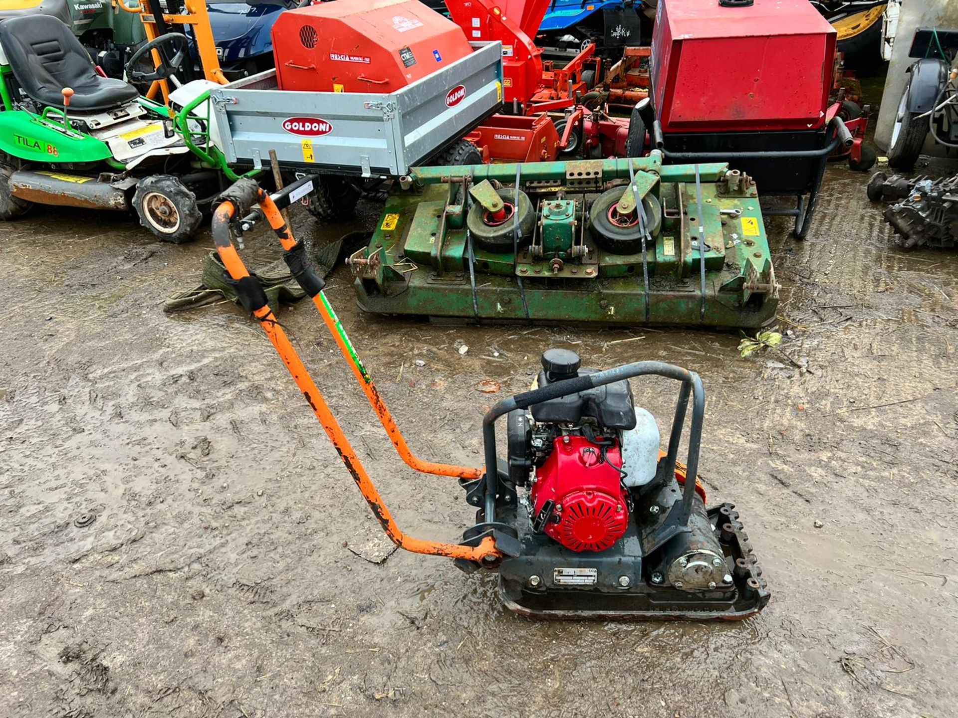 2019 BELLE PCLX320 WACKER PLATE, DIRECT FROM SUNBELT RENTALS, RUNS *PLUS VAT*