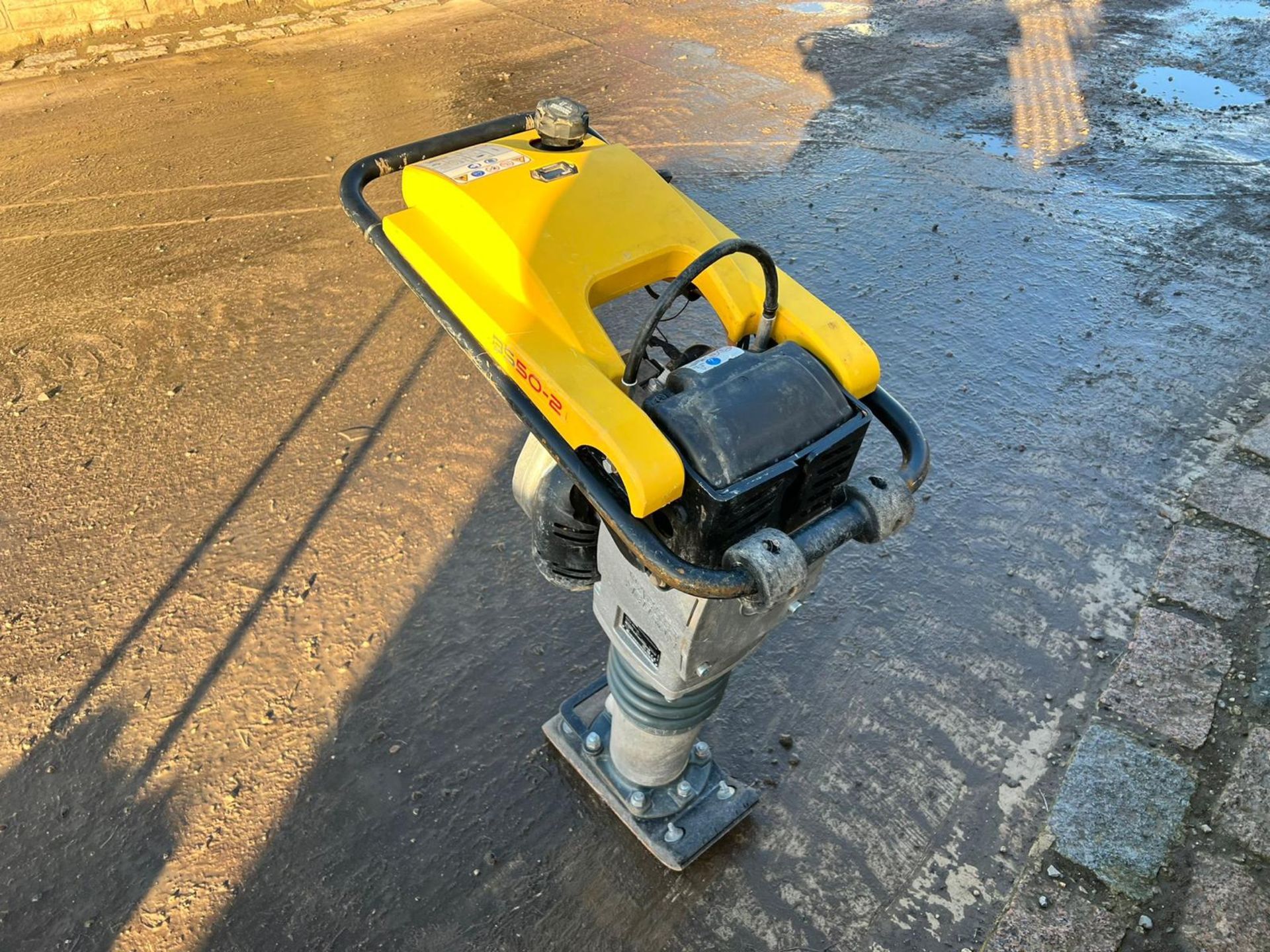 2021 WACKER NEUSON BS50-2 PETROL TRENCH RAMMER, ONLY DONE 6 HOURS FROM NEW *PLUS VAT* - Image 5 of 8