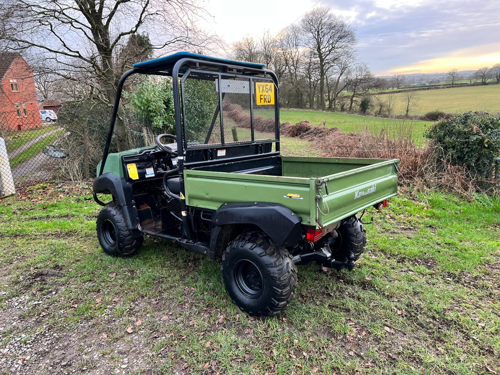 2014/64 KAWASAKI MULE 4010 4WD BUGGI, RUNS AND DRIVES, SHOWING A LOW 2978 HOURS *PLUS VAT* - Image 6 of 14