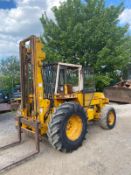 JCB 926 4 WHEEL DRIVE ROUGH TERRAIN FORK LIFT, RUNS, WORKS AND LIFTS *PLUS VAT*