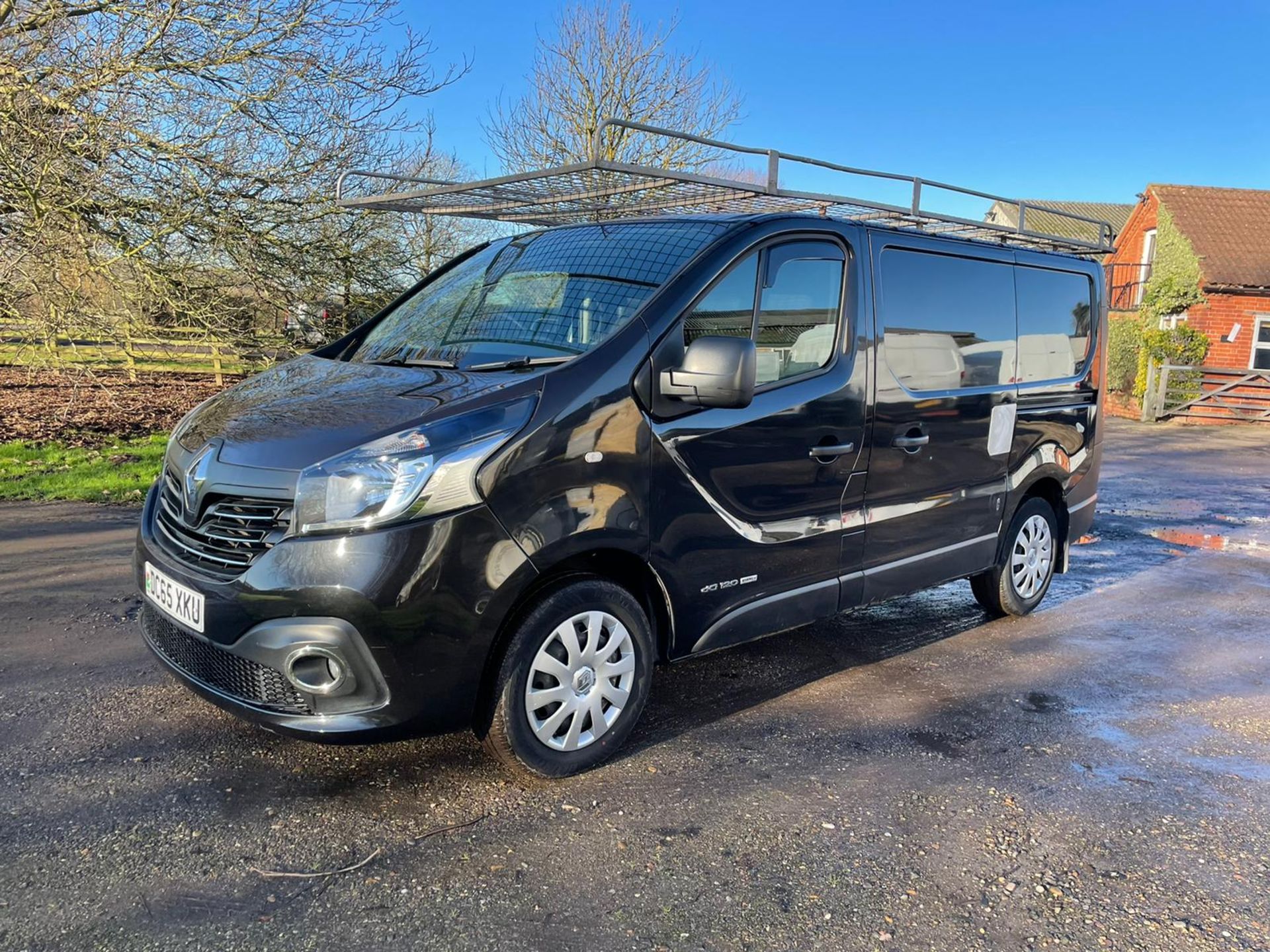 2015 RENAULT TRAFIC SL27 BUSINESS ENERGYDCI BLACK PANEL VAN, 114,679 MILES *NO VAT* - Image 3 of 13