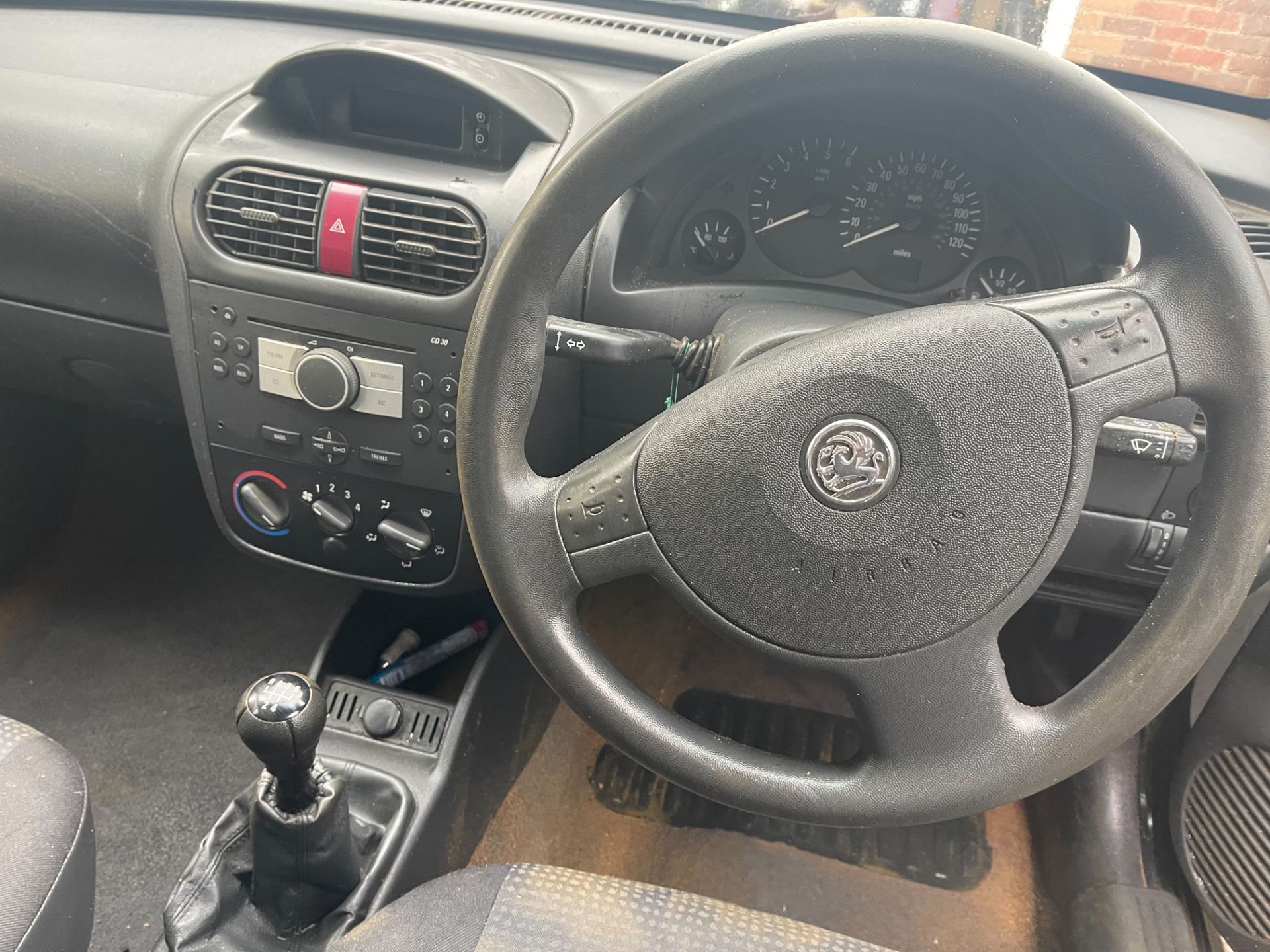 2007/57 VAUXHALL COMBO 1700 WHITE VAN, 102K MILES, 1298cc DIESEL ENGINE, RESERVE REDUCED *NO VAT* - Image 5 of 5