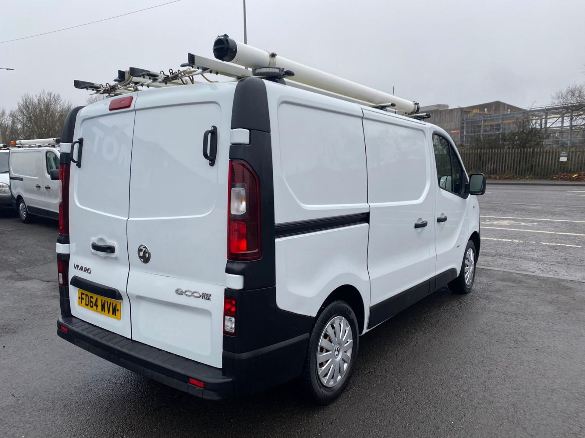 2014/64 VAUXHALL VIVARO 2900 CDTI ECOFLEX WHITE PANEL VAN, 96K MILES WITH FSH *PLUS VAT* - Image 5 of 9