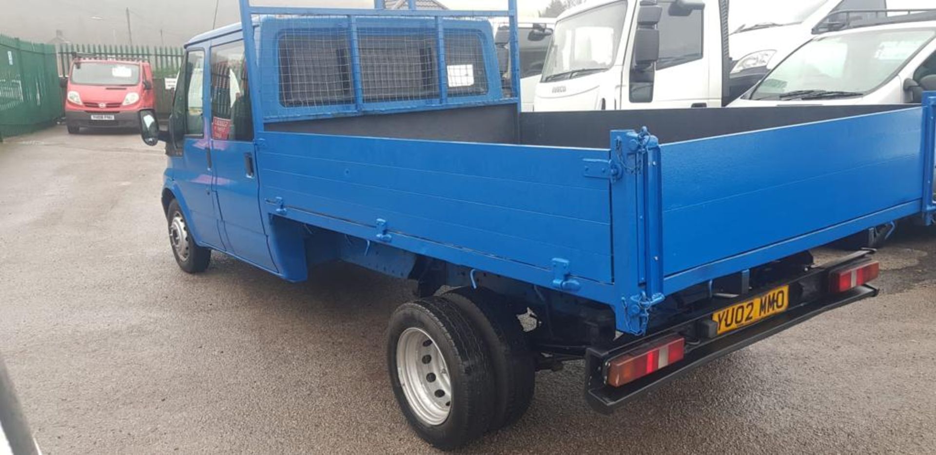 2002 FORD TRANSIT 350 LWB TD BLUE TIPPER VAN, 2.4 DIESEL *NO VAT* - Image 5 of 16